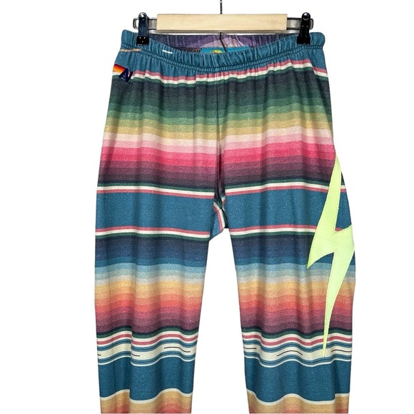 AVIATOR NATION Serape Bolt Stitch Jogger Sweatpants - Picture 6 of 11